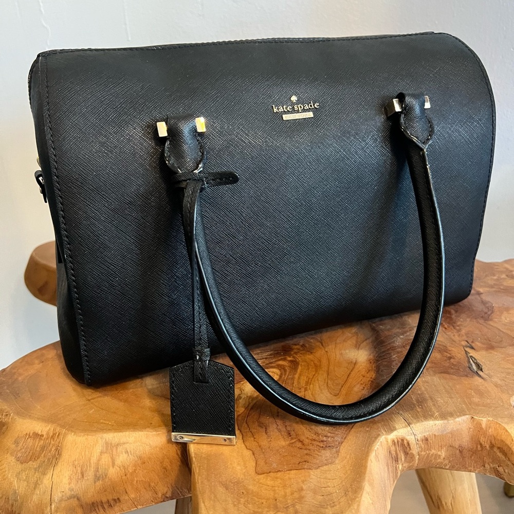 Kate Spade Black Leather Handbag
